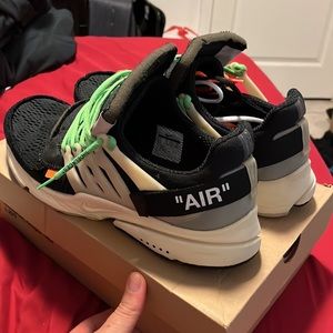 Off white Nike presto muslin